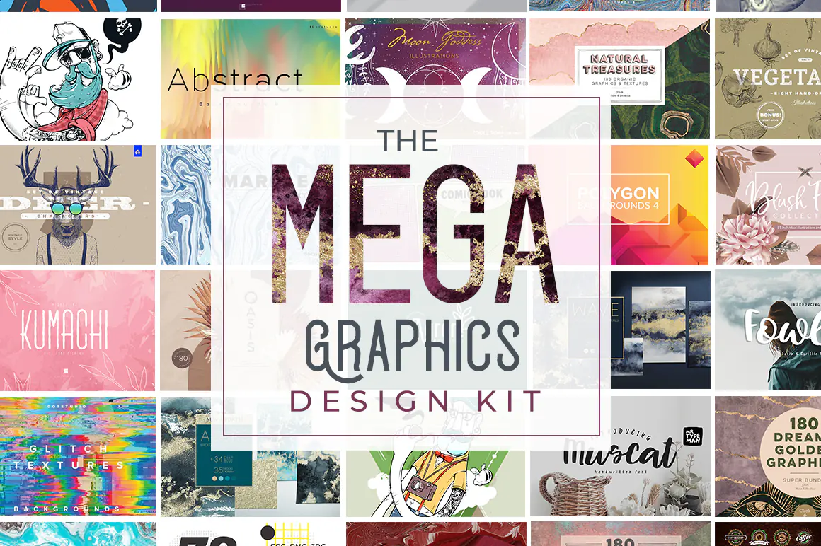 Best Graphic and Image 1.5 GB - Material in Bundle