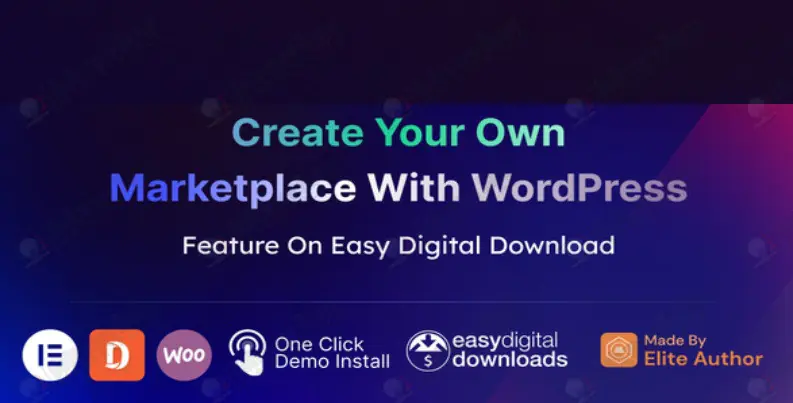 Digital Marketplace WordPress Theme