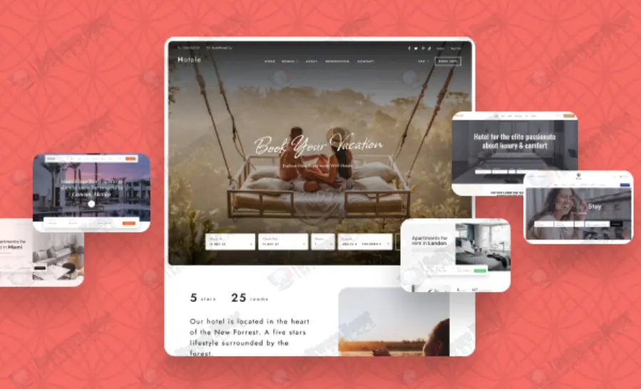 Hotels Booking WordPress Theme