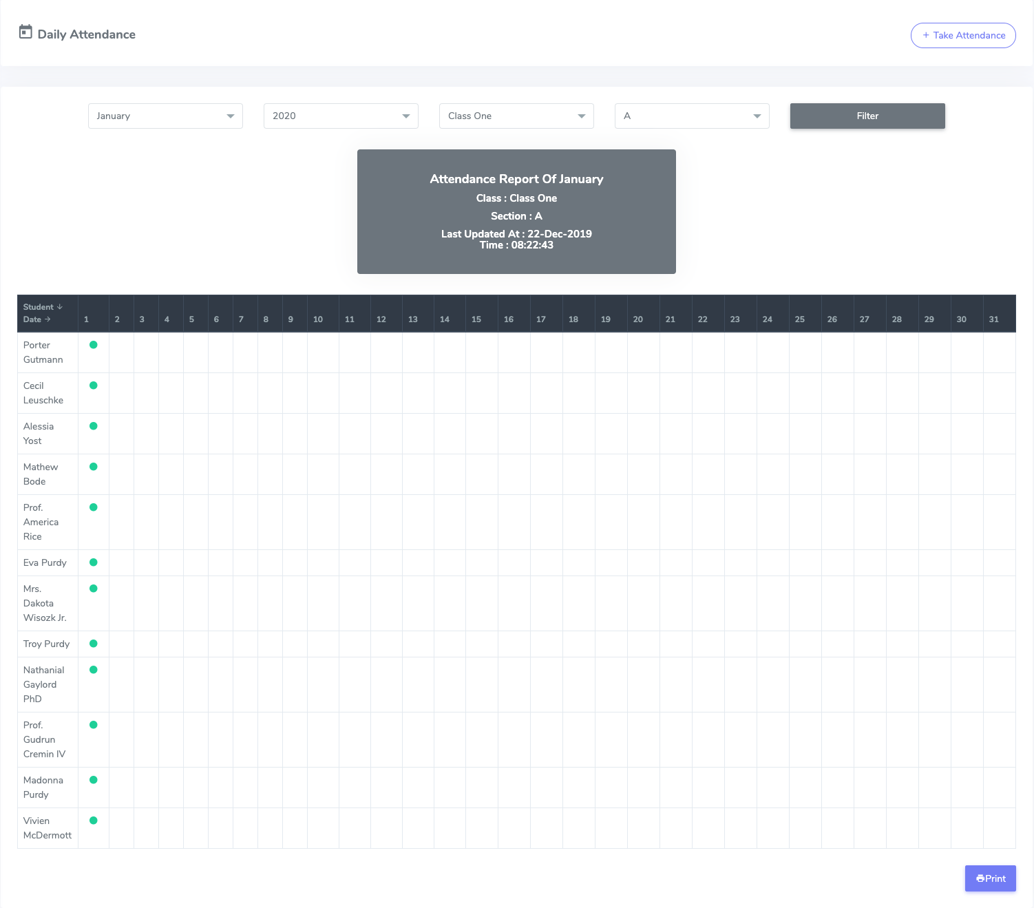 School Management System