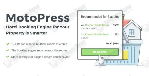 Hotel Booking WordPress Plugin - MotoPress Hotel Booking - 5.2.3