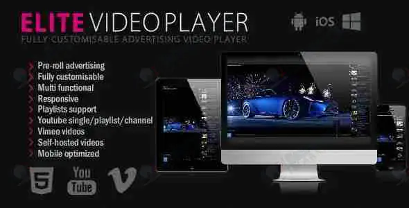 Elite Video Player WordPress -10.0.5