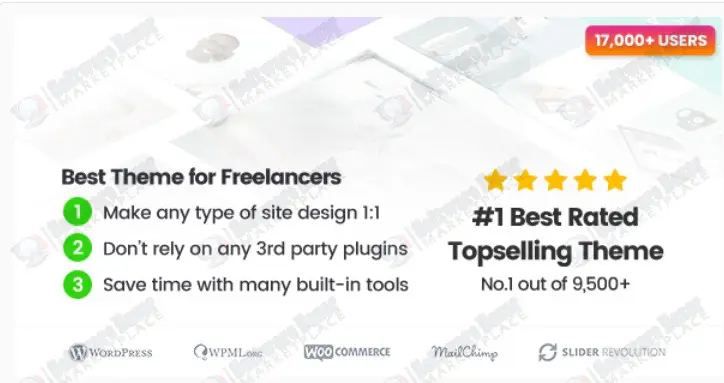 WordPress Theme made for Freelancers