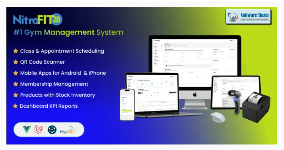 NitroFIT28 | Fitness & Gym Management System