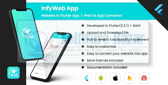 Web to App - Convert Website to Flutter App | Web View App | Web to App Convertor (Android, iOS)