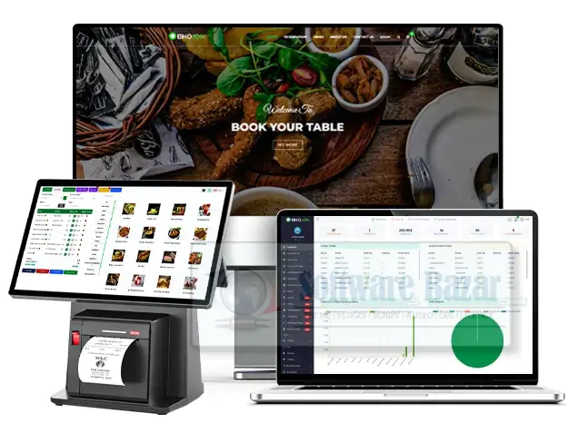 Bhojon - Best Restaurant Management Software with Restaurant Website