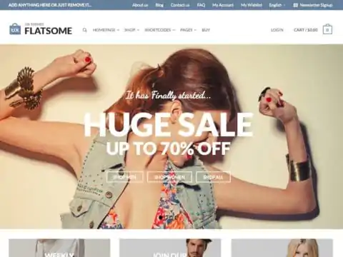 Flatsome | Multi-Purpose Responsive WooCommerce Theme