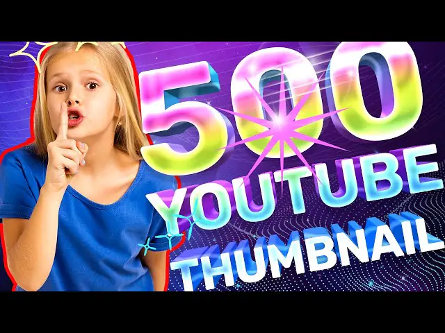 500 YouTube Thumbnail Bundle