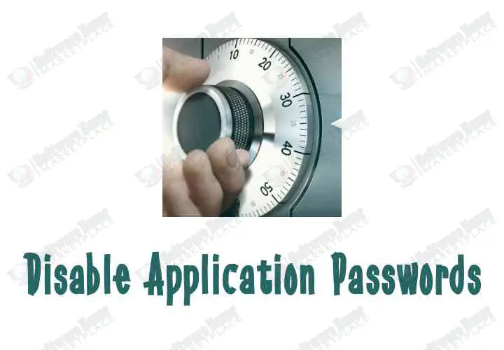 Disable Application Passwords