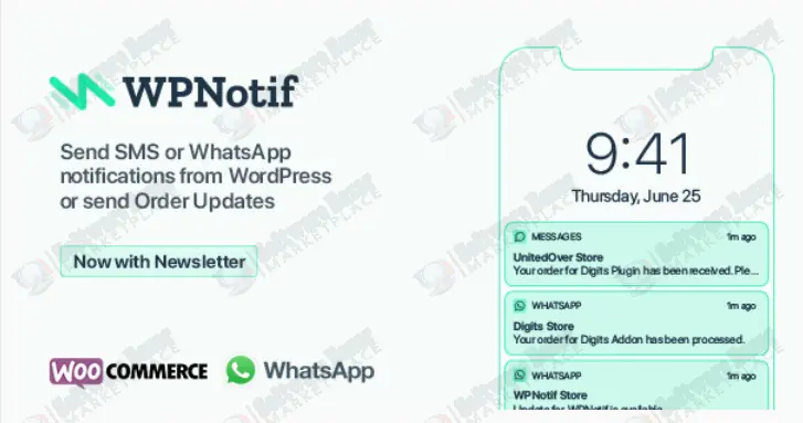 WPNotif WordPress SMS & WhatsApp Notifications -3.0.3