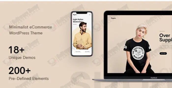 Supro - Minimalist AJAX WooCommerce WordPress Theme