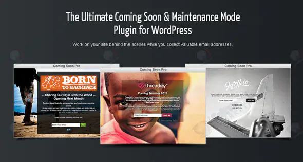 SeedPro Comming Soon Pro - Wordpress Plugin - 6.18.16