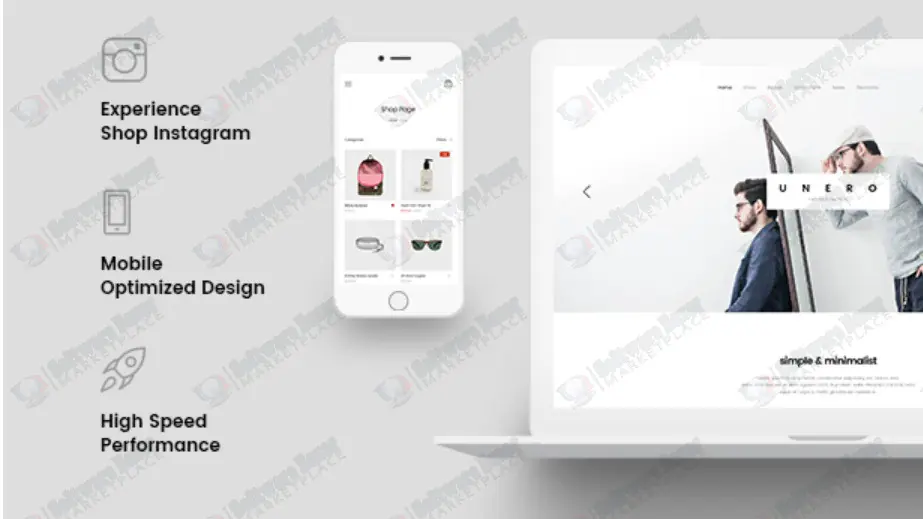 Minimalist AJAX WooCommerce WordPress Theme