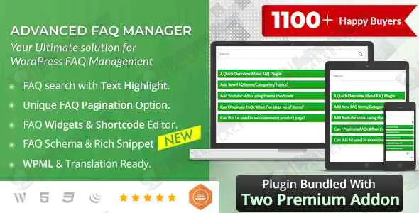 BWL Advanced FAQ Manager - 2.2.0