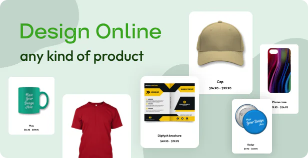 Print Shop & Custom T-shirt Designer WordPress theme