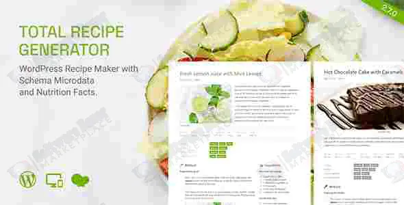 Total Recipe Generator - WordPress Recipe Maker with Schema and Nutrition Facts -2.7.0