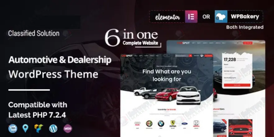 Automobile Dealership Wordpress Classified Theme