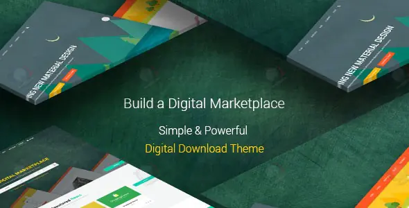 Easy Digital Downloads WordPress Theme for Digital Stores