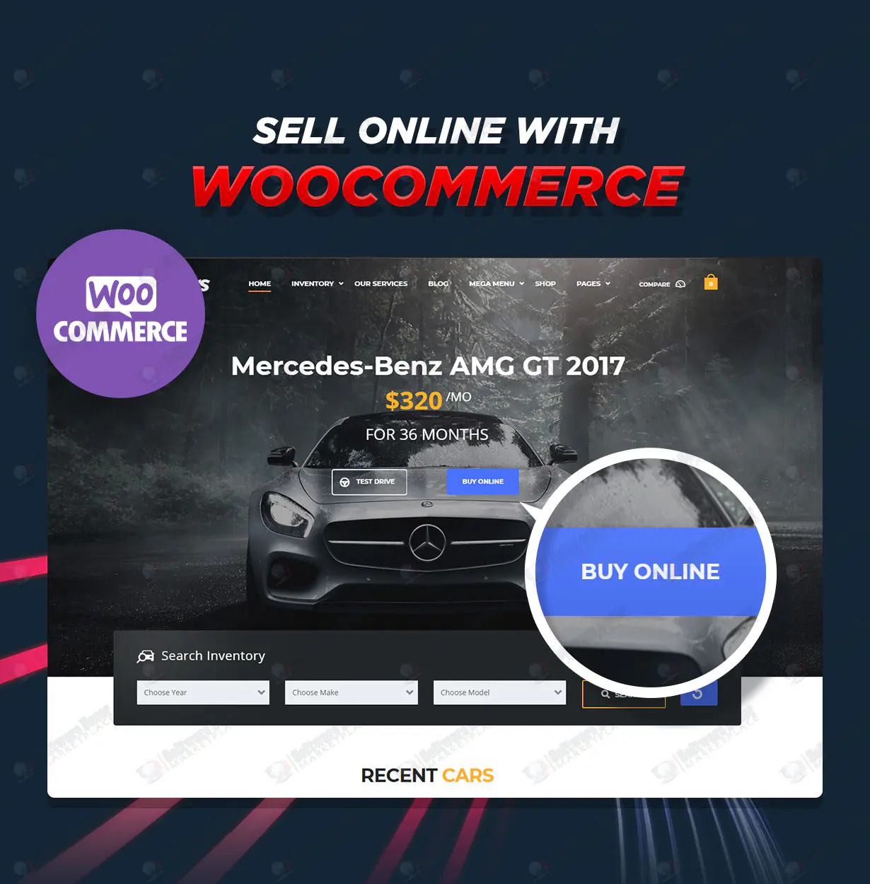 Car Dealer, Rental & Listing WordPress theme