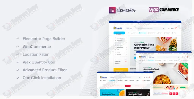 Grocery Store and Food eCommerce Theme