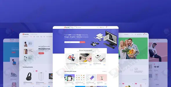 Digital Marketplace & Grocery Store WordPress Theme