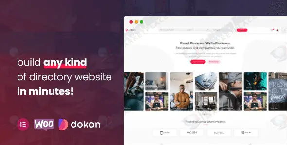 Directory & Listings With Booking - WordPress Theme