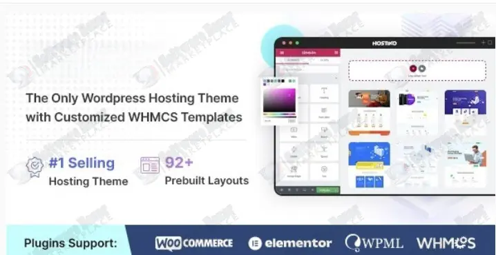 Hosting WordPress & WHMCS Theme