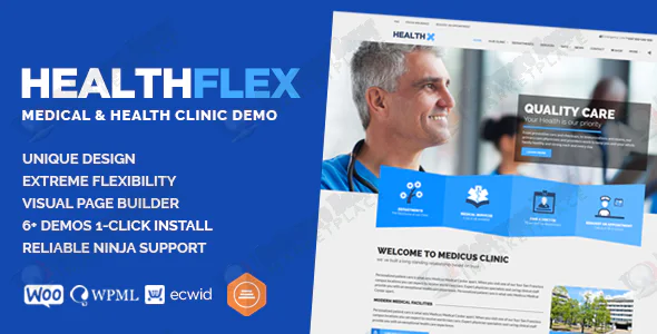 Doctor Medical Clinic & Health WordPress Theme